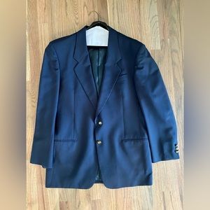Alfani UOMO Man blazers / sport coat navy blue size 44 L